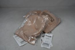 Twelve as new Chantelle Soft Stretch Flex Sizing padded tops (All M-L).