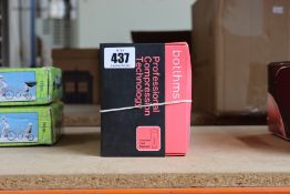 Eleven boxed as new Botthms Professional Calf Technology Functional Calf Sleeves in various sizes.