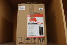 A boxed Rhino Pro Carbon filter (150 x 300mm).