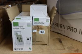 Ten boxed as new Youshiko YC9331 radio controlled weather stations.