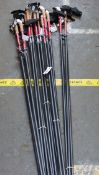Ten pairs of SWIX Roadline 2 Roller-Ski Poles (Pro Fit 3D Large).