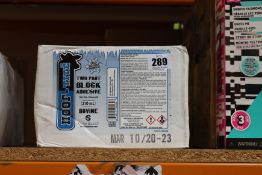 Twelve boxed as new Hoof-Tite Two Part Block Adhesive (Bovine, 210ml).