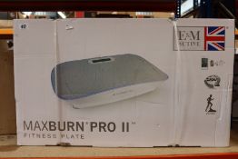 A boxed as new E & M Active Maxburn Fitness Plate Pro II RRP (£799) https://emactive.com/em-active/