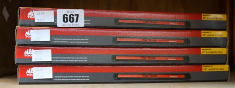 Four boxed as new MAC Tools 12