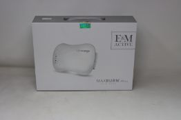 A boxed as new E & M Active Maxburn Mini Slim Belt (RRP £137) https://emactive.com/em-active/