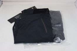 Two pairs of men's as new Gore C5 cycling shorts (M - RRP £99 each).