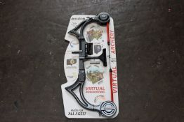 An as new AccuBow 2.0 Carbon Fiber (Virtual Archery).