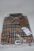 An as new Burberry Chartley shirt (M - RRP £350).