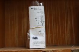 A Tescom 54-2000 series pressure regulator.