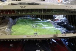 Four items of as new Scotch & Soda clothing; cord trousers (W34/L32), floral printed dress (S),