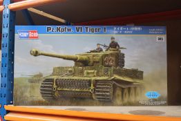 A boxed as new Hobby Boss Pz.Kpfw. VI Tiger I military model kit.