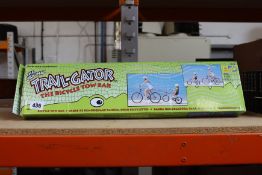 Two boxed as new Trail-Gator bicycle tow bars.