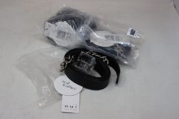 Four as new Oui belts (Sizes 38, 40, 42, 44 - RRP £75 - £95 each).