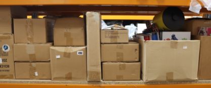 Assorted as new British film/TV novelties to include mugs, card games, metal posters and glasses