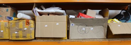 Four boxes of assorted miscellaneous items to include household items, toys, souvenir's and