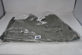 A women's as new Oui army green jacket (Size 44 - RRP £209).