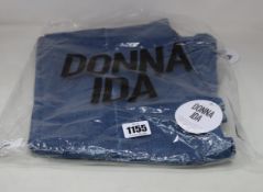 A pair of as new Donna Ida Minnie The High Top Flare jeans (W24 - RRP £215).