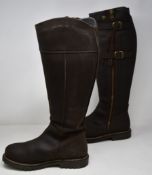 A pair of pre-owned Bareback Footwear Hudson Storm Country waterproof boots (UK 5 - good