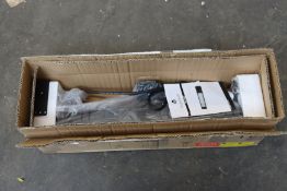 A boxed Blumfeldt gold bar 2000 B electric patio heater.