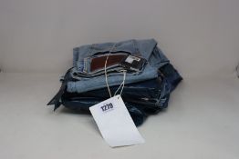 Four pairs of as new G-Star Raw jeans (All W24, 1 x L26, 3 x L30).