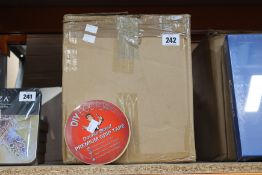 Fifty six rolls of as new DIY Doctor Double Sided Premium Grip Tape (21mm x 20m).