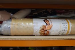 An as new Dormeo Options hybrid mattress (Dimensions unknown, viewing advised).