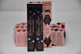 Eight boxed as new Benefit Roller Liner Eyeliner in black (1ml).