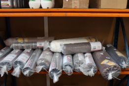 Fifteen as new mats/runners (Hug Rug and Buddy), in various sizes and styles.