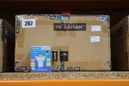 Sixty boxed as new Megaman 5W Dimmable GU10 LED Spot Bulbs.