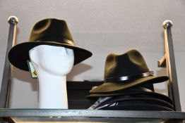 Five as new City Sport fedora hats.