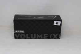 A boxed as new Dunlop DVP3 Volume (X) Guitar Pedal.
