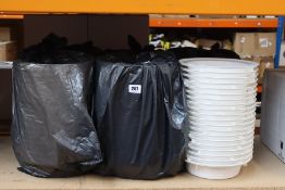 A quantity of plate ring stackers (Approximately 120 items).