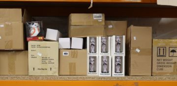 A quantity of Star Wars merchandise to include mugs, bags, cookie jar and pencil cases.