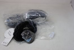 Four as new Oui belts (Sizes 38, 40, 42, 44 - RRP £75 - £95 each).