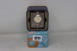 Two ladies as new Fossil Georgia watches ES2830 (RRP £75 each).