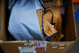 Twelve pairs of as new Jeff Banks casual trousers (Assorted colours/sizes).