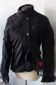 A women's as new Dainese Rain Master D-Dry motorcycle jacket (Size 48).