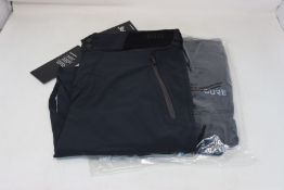 Two pairs of men's as new Gore C5 cycling shorts (M - RRP £99 each).