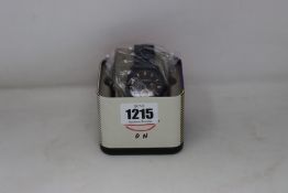 A men's as new Fossil Machine Chronograph watch FS4682 (RRP £120).