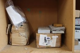 Forty boxed Zoo Hardware 102mm x 76mm x 3mm ball bearing hinges (Two per box) and three Ludlow