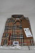 An as new Burberry Chartley shirt (S - RRP £350).