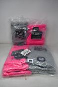 Sixty as new Storm Ridge head lamp beanie hats (30 x pink, 30 x grey).