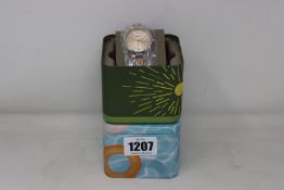 Two ladies as new Fossil Georgia watches ES2830 (RRP £75 each).