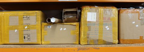 Four boxes of assorted miscellaneous items to include household items, toys, souvenir's and