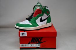 A pair of women's as new Nike Air Jordan High OG (UK 5.5).