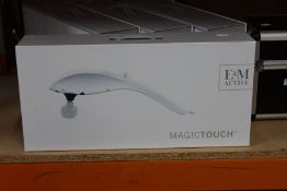 A boxed as new E & M Active Magic Touch Hand Held Massager (RRP £129) https://emactive.com/em-