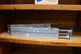 Two Festo DFM Guided Cylinder Drive (Model: 25-300-b-ppv-a-gf).