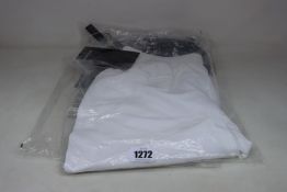 Four items of as new LuluLemon fitness wear; License to Train tank (S - RRP £58), City Sweat joggers