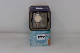 Two ladies as new Fossil Georgia watches ES2830 (RRP £75 each).