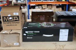A boxed as new MSA Ultima X5000 Gas Monitor with accessories.
